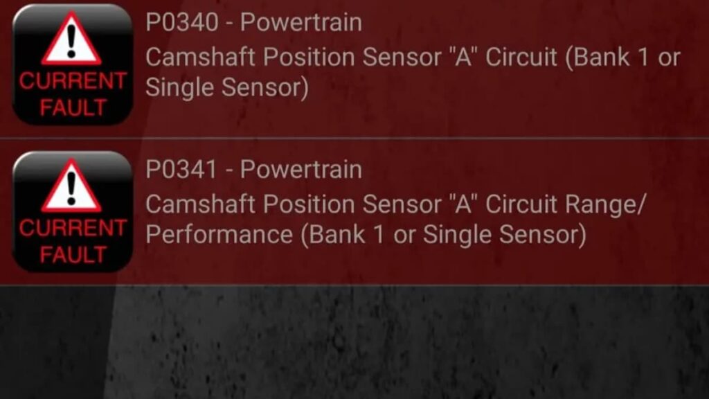 replaced camshaft position sensor but still get code