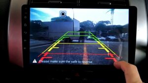 backup camera grid lines disappear