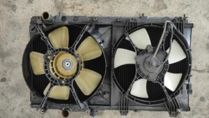 loud radiator fan