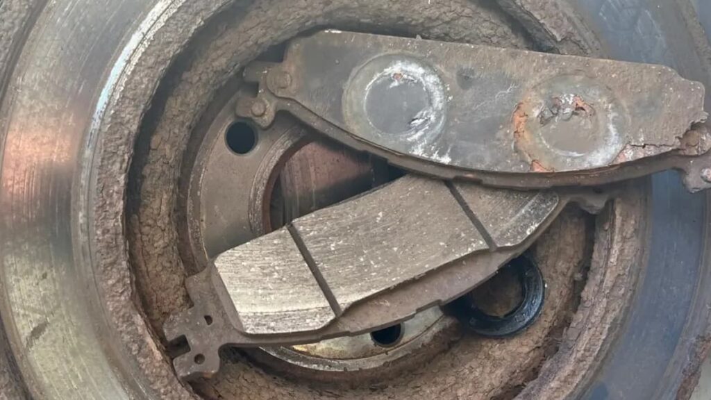 return old brake pads to AutoZone