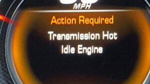 transmission hot idle engine how to fix