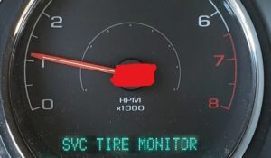 svc tire monitor Chevy Malibu